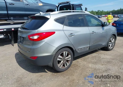 2015 Hyundai Tucson Limited z USA, uszkodzony, nr VIN KM8JUCAG9FU106336